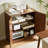 31.5-Inch Modern Wavy Sideboard, Curved Contour Design Storage Cabinet, 2-Door Cabinet With Storage Function, Suitable For Kitchen/Bedroom/Living Room-312855410