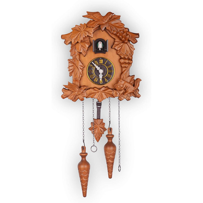 Jaysen Solid Wood Wall Clock