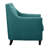 Rodrigez Teal Chair & Ottoman-99715121