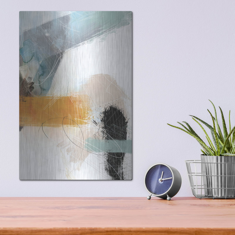 «Abstract Blush No. 2» par Louis Duncan, H 16 po x l 12 po