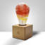 Lampe de table en bois 6,3 po