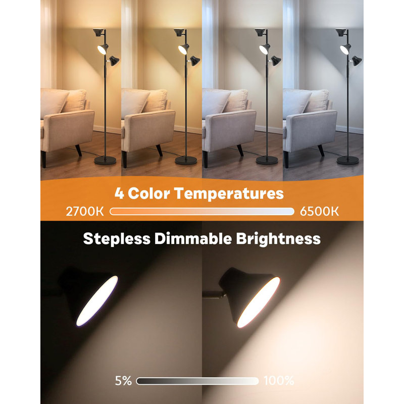 Benamin 67.7'' LED Tree Floor Lamp