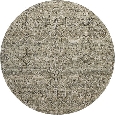 Premium Machine Washable Barry AMF1223 Panel Rug