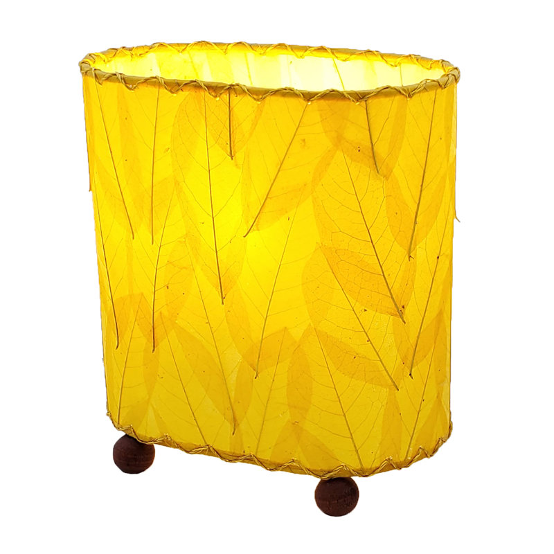 Gertie Metal Novelty Lamp, Yellow