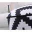 Parkview 42cm Wide Rectangle Geometric Footstool Ottoman