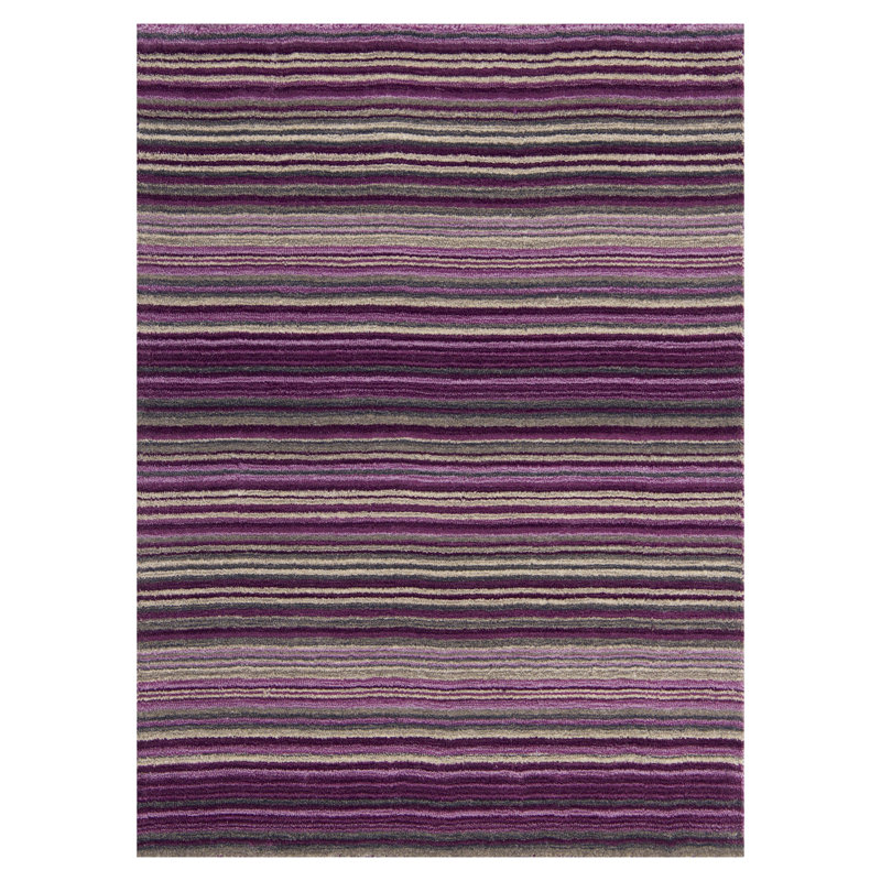 Tarren Striped Area Rug, Rectangle 80cm x 150cm