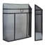 Amitiel 154.94cm x 40.64cm Steel Spark Screen