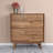 Seatonville 5-Drawer Acacia Chest