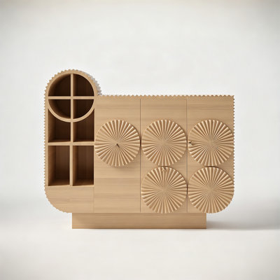 Armoire de rangement creuse simple et moderne