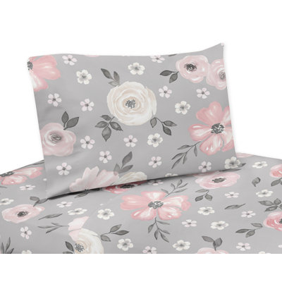 Watercolor Floral Sheet Set
