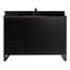 Meuble-lavabo sur pied simple avec plateau en pierre 48 po Gerzon-2070204296-2070204297