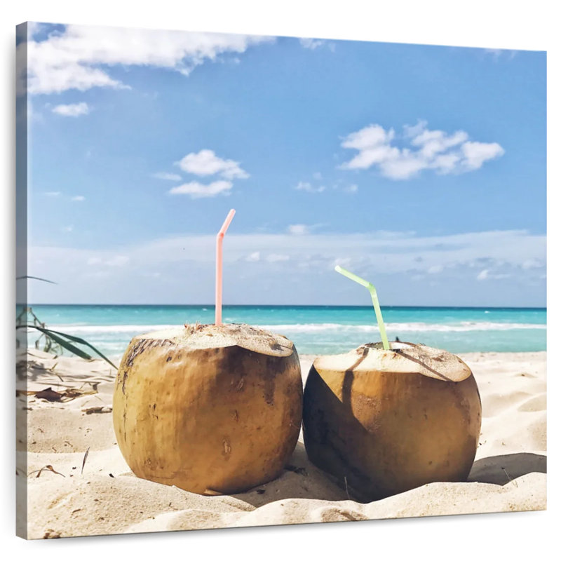 Yarlin Cuban Beach Coconuts, H 33 po x l 33 po