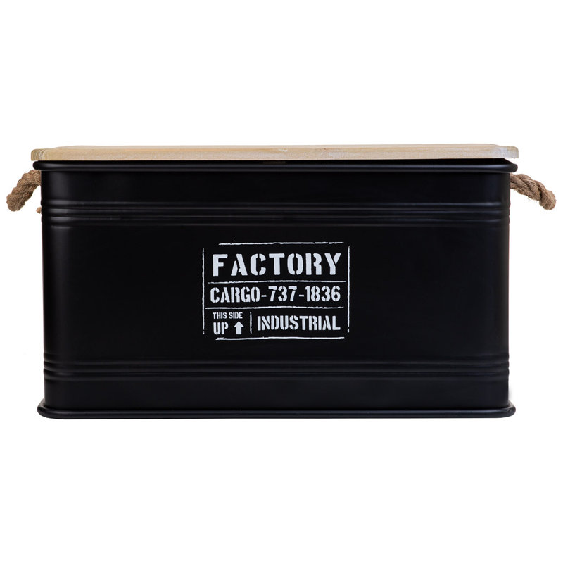 Ajenae Blanket Chest, Black