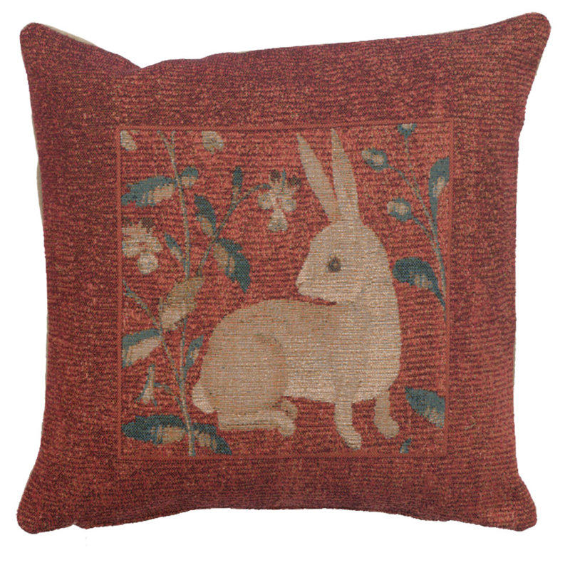 Animal Print Cotton Blend Pillow Cover