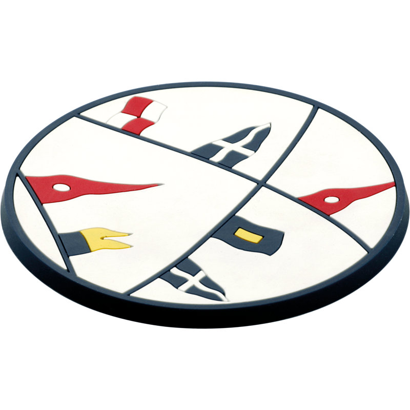 Regata Vinyl Round 6 Piece Coaster Set