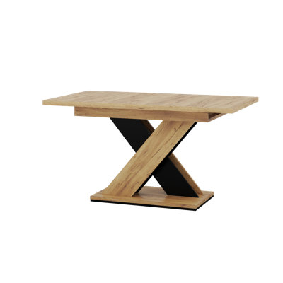 Alamea Extendable table with 1 insert 40 cm (140-180 cm) X-leg shape