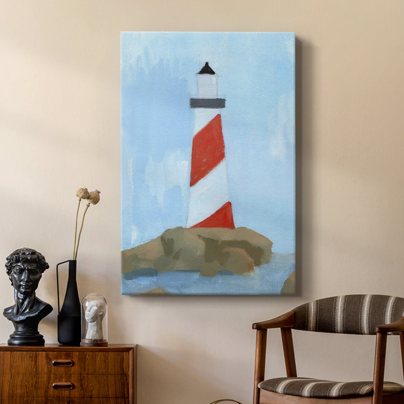 Lookout Point I -Custom Wrapped Gallery Cavas, 18" H x 12" W
