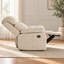3-Position Padded Seat Upholstered Recliner with Adjustable Legrest and Backrest-1353543625