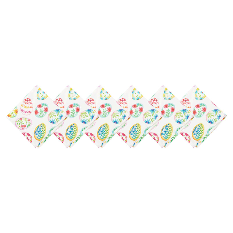 Easter Egg Placemats Set of 6