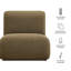 Chaise d'appoint Denby-133699669