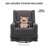 Tucker 32.8" Wide Chenille Upholstered Swivel Glider Recliner-1439722959