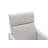 Modern Upholstered Rocker Nursery Chair Plush Seating Glider Swivel Recliner Chair, Beige-1081226047