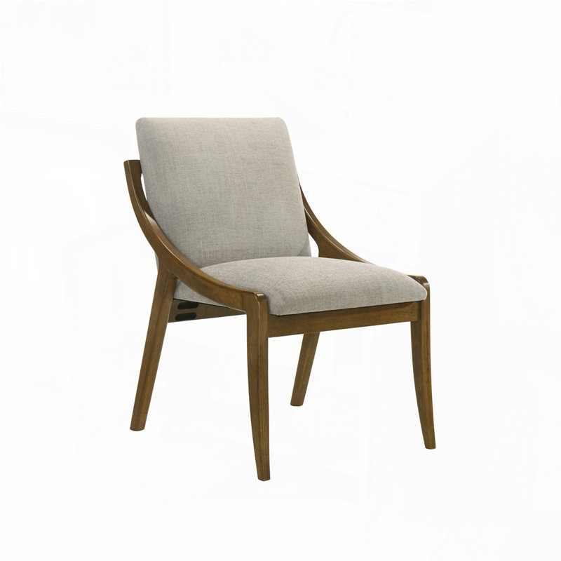 Chenille Fabric Dining Chair