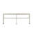 Breeze 84'' Stone Top Console Table
