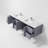 Geneva 84" Wall-Mounted Double Bathroom Vanity Set-87286030-112899631