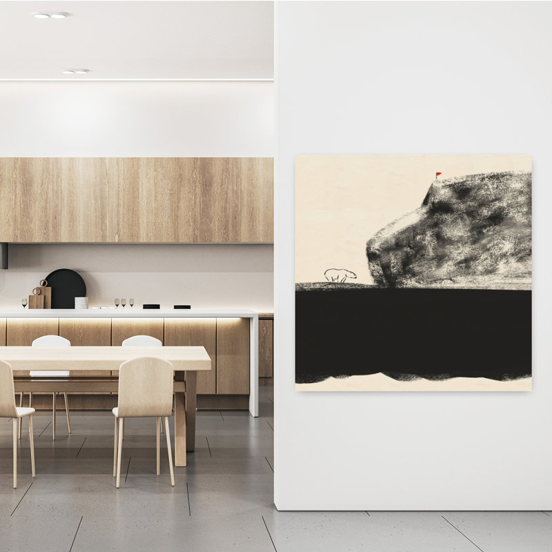 Art contemporain ours contemporain, H 48 po x l 48 po