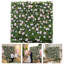Panneau de fleurs artificiel de luxe, magnifique fond floral en soie 3D pour mariage, fête de naissance, fête et décoration intérieure, assemblage / rangement rapide, écologique, animaux de compagnie