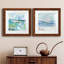 Jour sur le lac - ensemble de 2 peintures-1973916033-1973916048