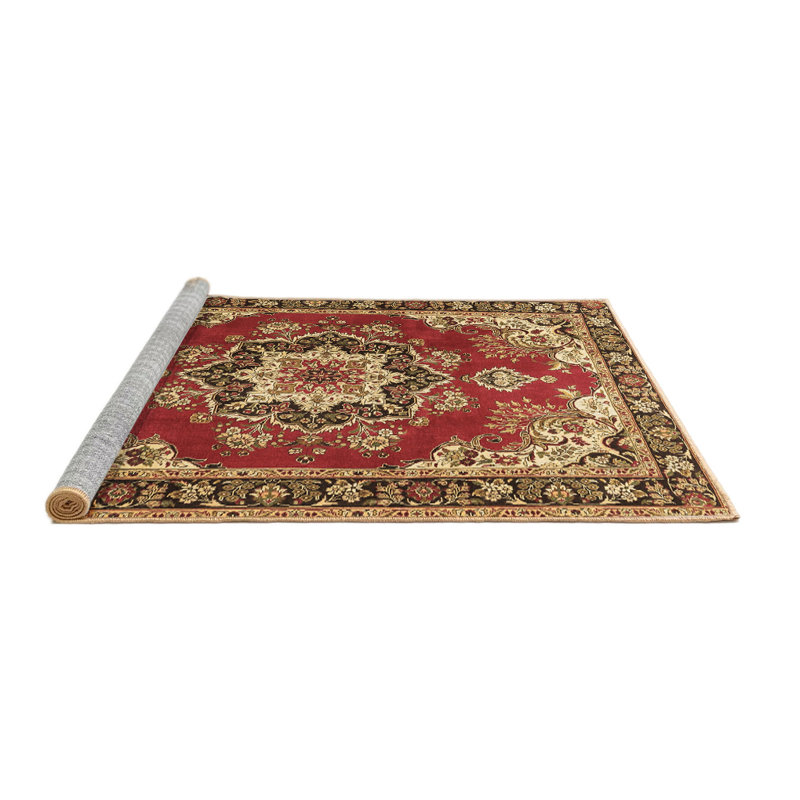 Tapis brun traditionnel Traditional 4099, Rond 6 pi