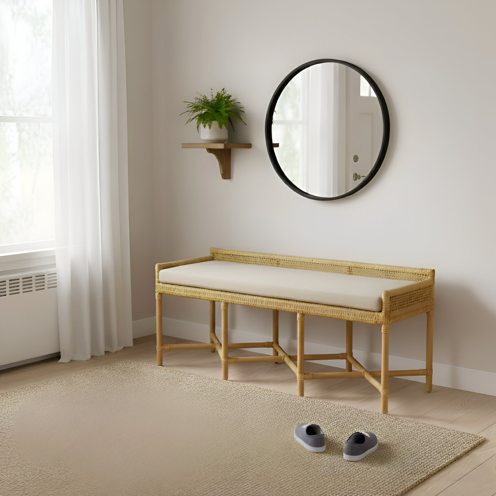 Kira 46" Entryway Bench