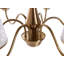 Lupine 6 - Light Candle Style Chandelier