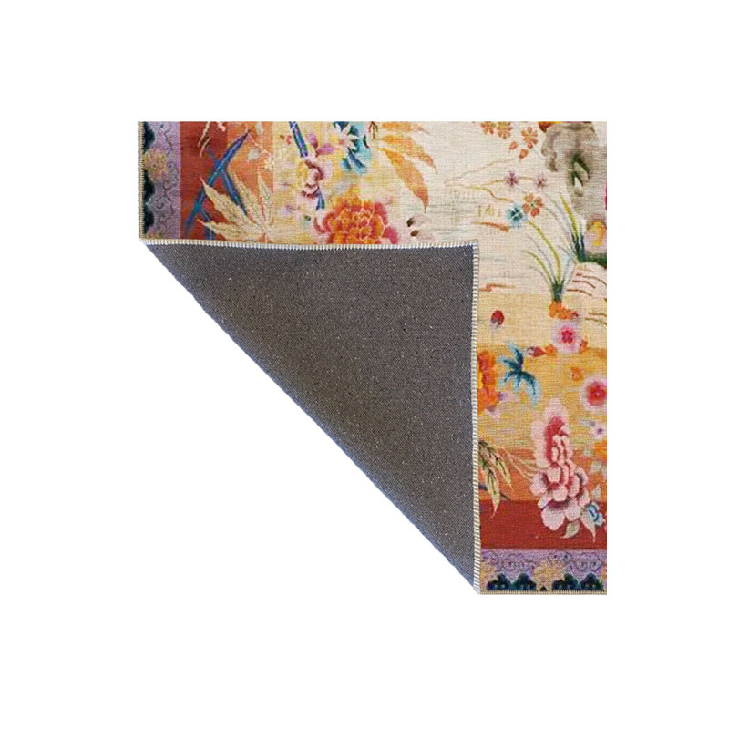 Tapis multicolore Botanical, Tapis de couloir 3 pi 3 po x 6 pi 7 po