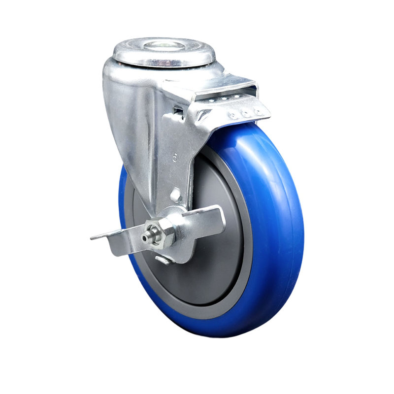Polyurethane Caster, Blue
