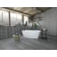 59.1" x 26.4" Freestanding Soaking Solid Surface Bathtub