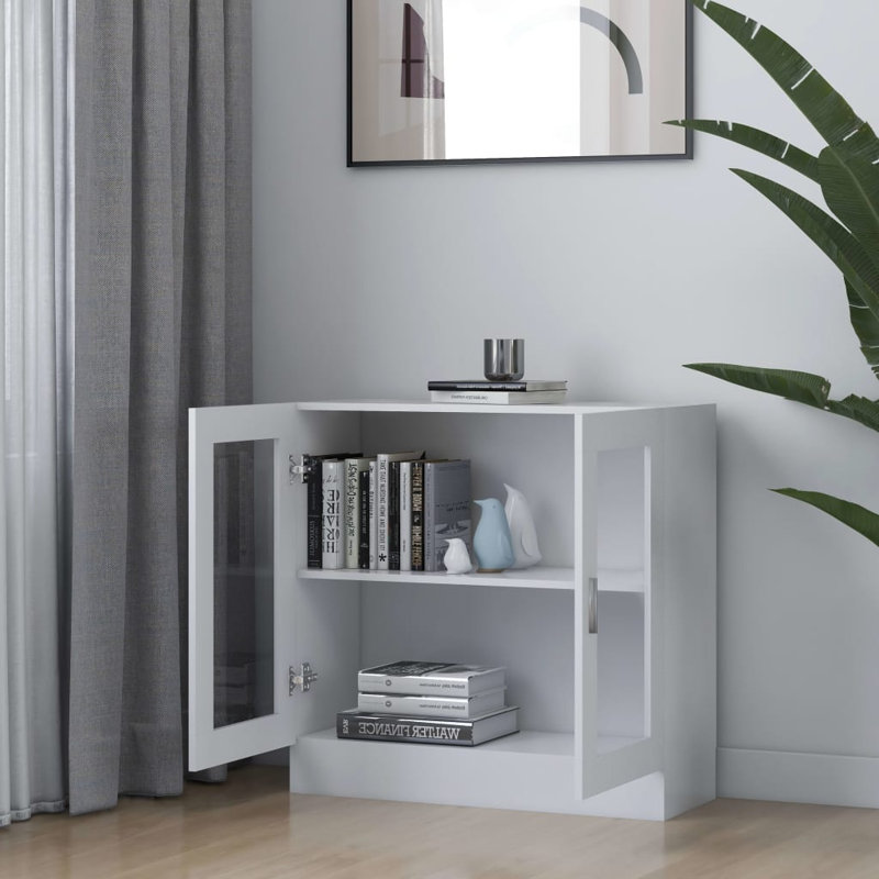 Avriel 2 -Door 1 -Shelf, White