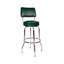 Tabouret de bar et de comptoir pivotant avec dossier Retro Home-48367129-18734013