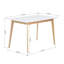 Carey Solid Wood Base Dining Table