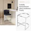 Upholstered Faux Leather Counter & Bar Stool-2003533272