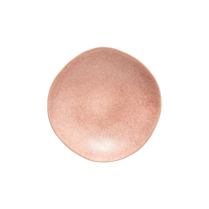 Livia Stoneware Pasta Dish, Mauve Rose