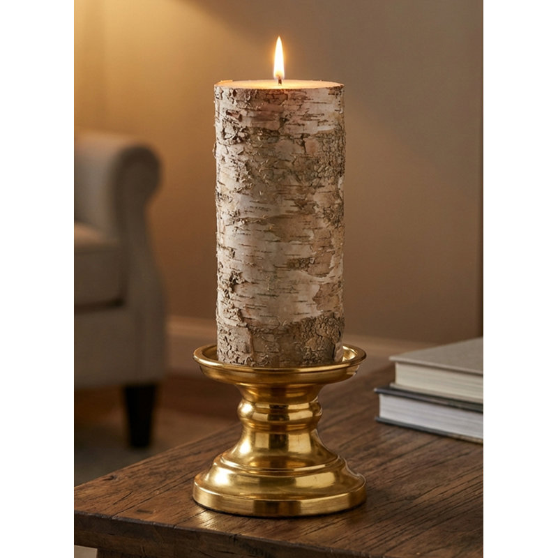 Unscented Pillar Candle, 10" H x 4" W x 4" D, 1