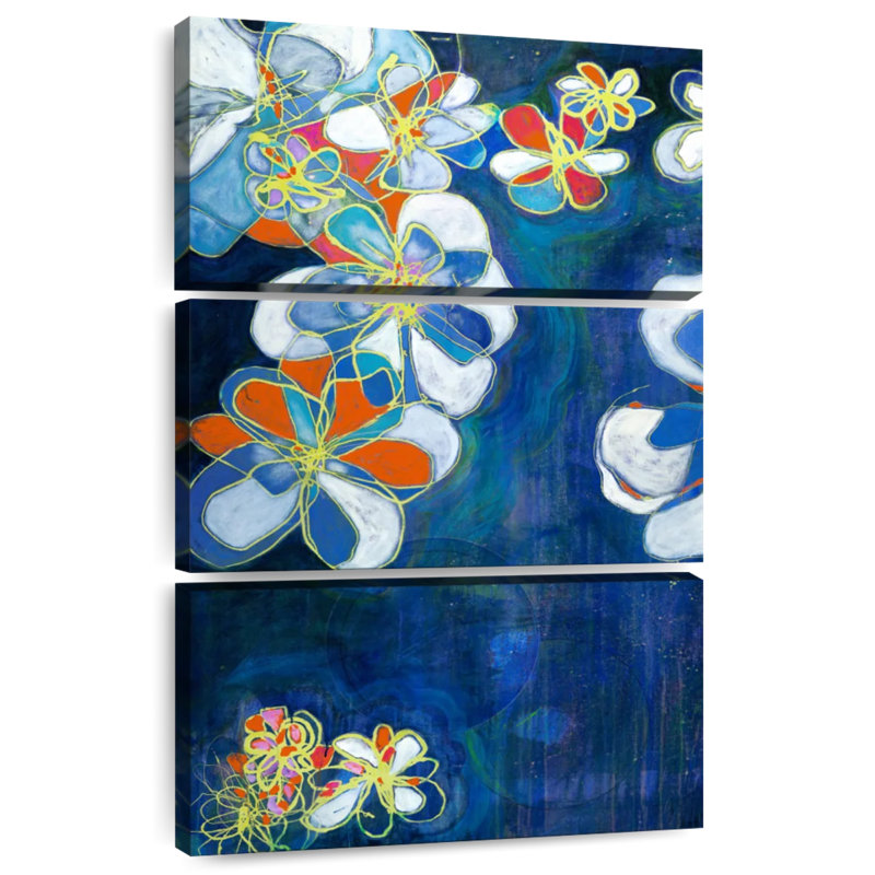 Harnek Night Blooms I, 32" H x 20" W
