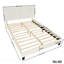 Lit plateforme tapissier Findlay