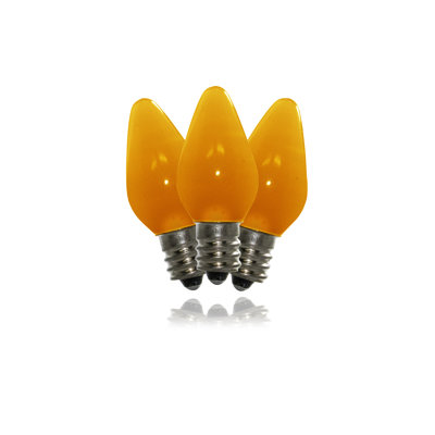 Équivalent 25 watts, led c7, ampoule à intensité réglable, base e12/candélabre