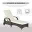 Ronning 200cm Long Reclining Single Chaise with Cushions-37020914