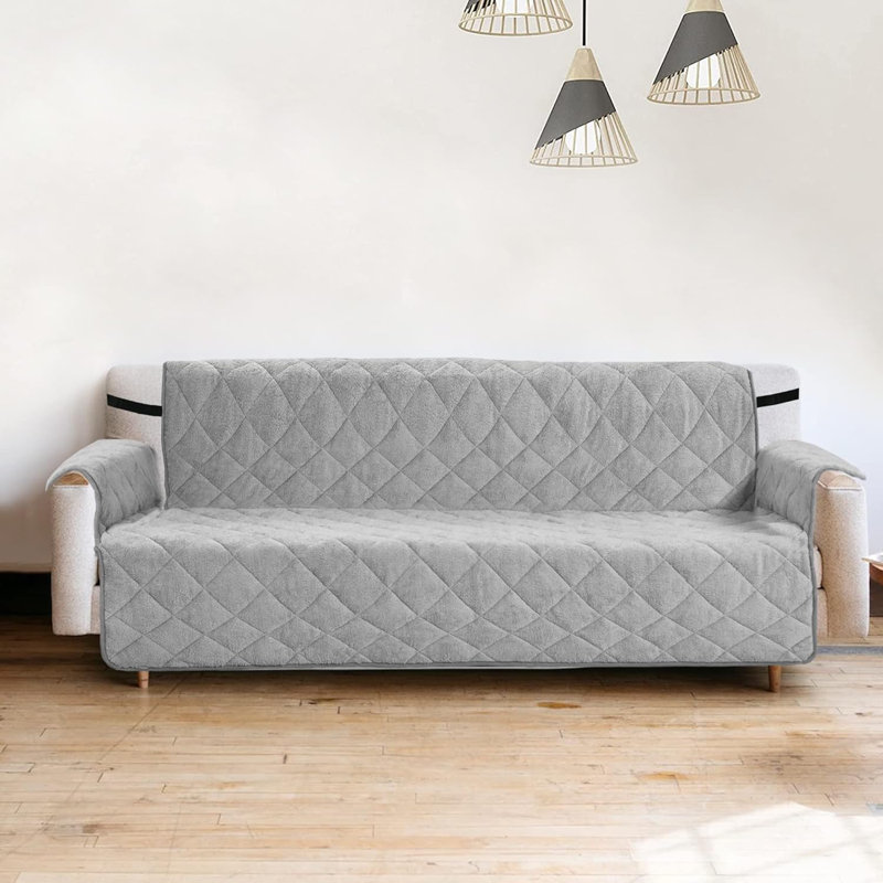 3 Seater Teddy Beige, Silver