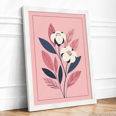 Elegant Blooms Botanical - Framed Print